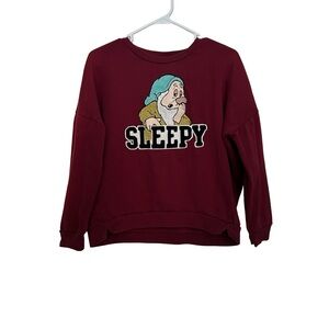 Disney Maroon Sweatshirt